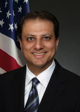 Preet Bharara headshot from DOJ case files